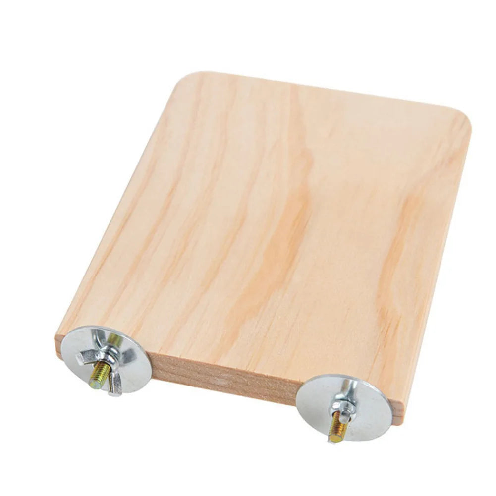 HobbyLane Wooden Springboard Bird Small Pet Platform Toy