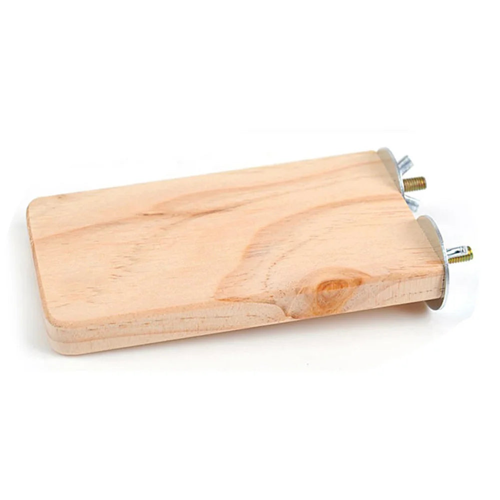 HobbyLane Wooden Springboard Bird Small Pet Platform Toy