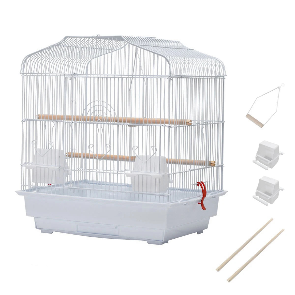 Twister Travel Bird Cage Carrier With Handle Stand