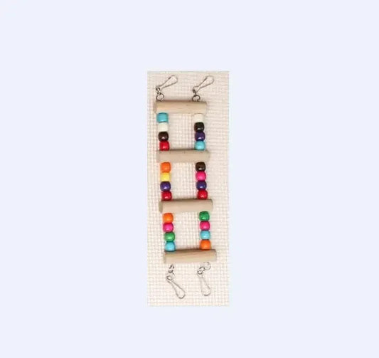 Art Lalic Wood Bird Swing Bridge Ladder Toy For Parrots