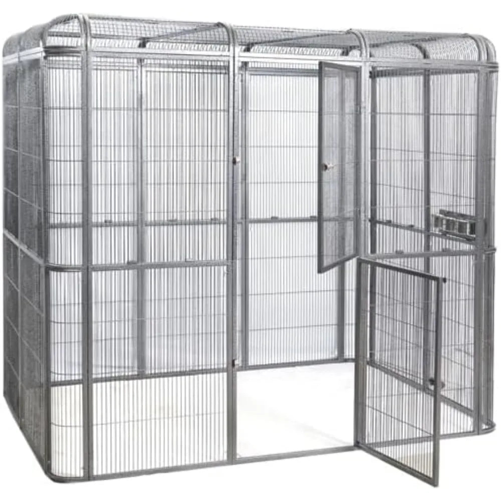 Forthebirdsshop Heavy Duty Walk In Bird Aviary Cage